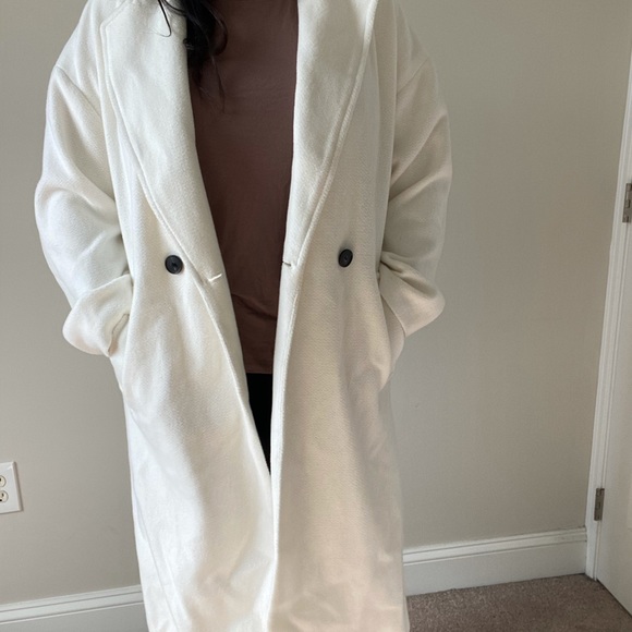 Zara Jackets & Coats Zara Long Peacoat Poshmark